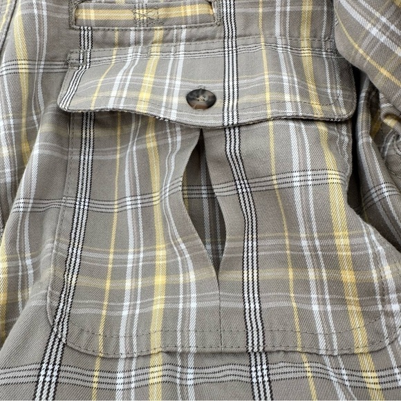 CABELA’S Men’s Angler Plaid Tan/Yellow Button Down Shirt Size XL Regular - Picture 12 of 15
